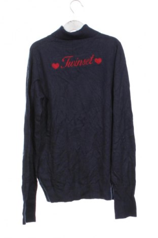 Детски пуловер TWINSET, Размер 14-15y/ 168-170 см, Цвят Син, Цена 12,78 €