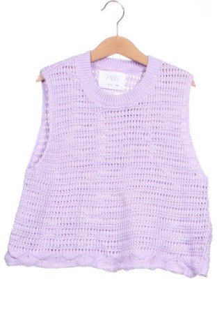 Kinderpullover Zara, Größe 12-13y/ 158-164 cm, Farbe Lila, Preis 2,99 €