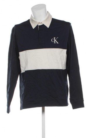 Férfi blúz Calvin Klein Jeans, Méret M, Szín Kék, Ár 15 049 Ft