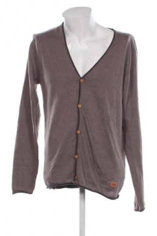 Ανδρική ζακέτα Rebel, Μέγεθος XL, Χρώμα Καφέ, Τιμή 9,99 €