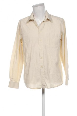 Ανδρικό πουκάμισο Bigotti, Μέγεθος L, Χρώμα Κίτρινο, Τιμή 4,99 €