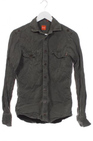 Ανδρικό πουκάμισο Boss Orange, Μέγεθος S, Χρώμα Πράσινο, Τιμή 46,99 €