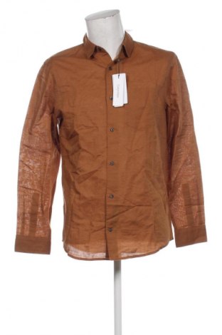 Pánská košile  Calvin Klein, Velikost M, Barva Hnědá, Cena  899,00 Kč