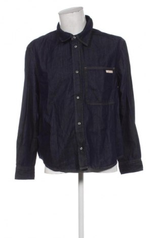 Мъжка риза Calvin Klein Jeans, Размер L, Цвят Син, Цена 30,67 €