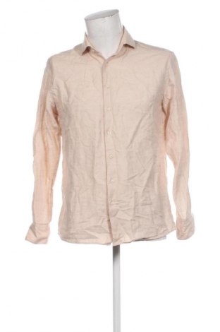 Herrenhemd Eterna, Größe M, Farbe Beige, Preis € 14,99
