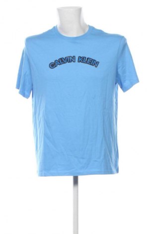 Мъжка тениска Calvin Klein Jeans, Размер M, Цвят Син, Цена 12,78 €