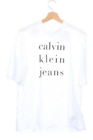 Herren T-Shirt Calvin Klein Jeans, Größe XXS, Farbe Weiß, Preis € 45,99