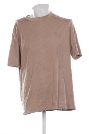 Pánské tričko  Calvin Klein Jeans, Velikost L, Barva Hnědá, Cena  459,00 Kč