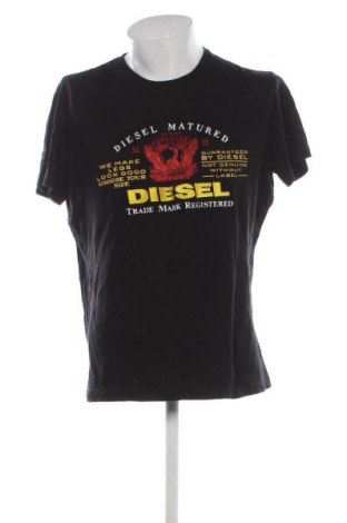 Ανδρικό t-shirt Diesel, Μέγεθος XL, Χρώμα Μαύρο, Τιμή 41,99 €
