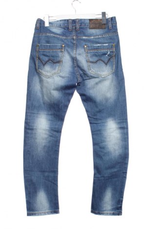 Męskie jeansy Justing Jeans, Rozmiar M, Kolor Niebieski, Cena 28,99 zł