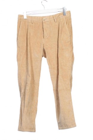 Pánské manšestráky  Massimo Dutti, Velikost S, Barva Béžová, Cena  359,00 Kč