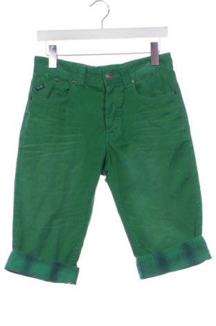 Ανδρικό κοντό παντελόνι Pull&Bear, Μέγεθος S, Χρώμα Πράσινο, Τιμή 7,99 €