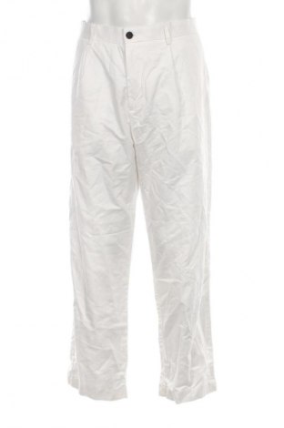 Мъжки панталон H&M, Размер XL, Цвят Бял, Цена 6,64 €