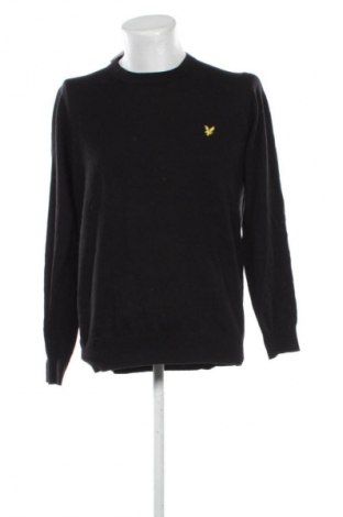Férfi pulóver Lyle & Scott, Méret L, Szín Fekete, Ár 22 669 Ft