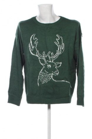 Pánský svetr  Manfinity, Velikost M, Barva Zelená, Cena  219,00 Kč