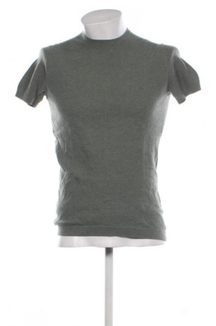 Мъжки пуловер Massimo Dutti, Размер M, Цвят Зелен, Цена 28,12 €