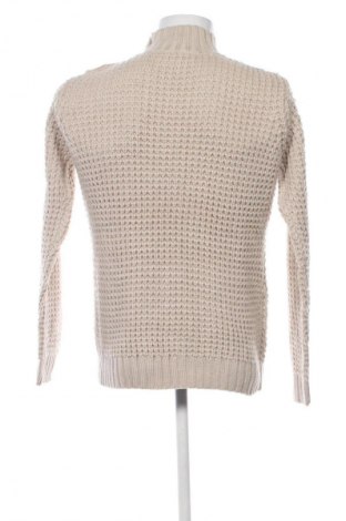 Herrenpullover Piazza Italia, Größe M, Farbe Beige, Preis € 9,99