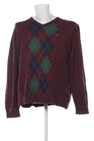 Мъжки пуловер Tommy Hilfiger, Размер XL, Цвят Червен, Цена 30,86 €