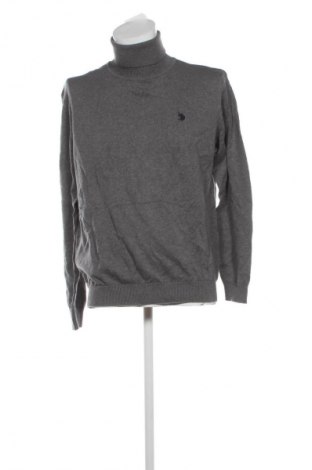 Férfi pulóver U.S. Polo Assn., Méret L, Szín Szürke, Ár 15 919 Ft