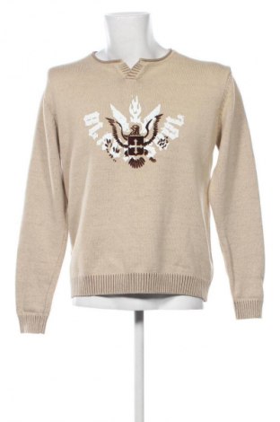 Herrenpullover Unbranded, Größe L, Farbe Beige, Preis € 5,76
