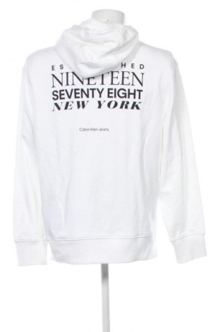 Férfi sweatshirt Calvin Klein Jeans, Méret L, Szín Fehér, Ár 14 869 Ft