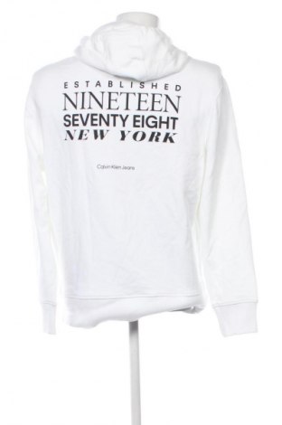 Férfi sweatshirt Calvin Klein Jeans, Méret M, Szín Fehér, Ár 14 869 Ft