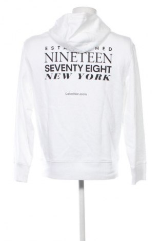 Męska bluza Calvin Klein Jeans, Rozmiar S, Kolor Biały, Cena 158,99 zł