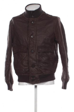 Pánská kožená bunda  Jey Cole Man, Velikost S, Barva Hnědá, Cena  1 749,00 Kč