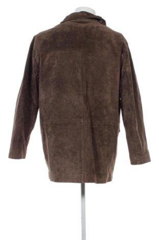 Мъжко кожено яке Unbranded, Размер L, Цвят Кафяв, Цена 50,61 €