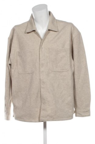 Męski płaszcz Bershka, Rozmiar XL, Kolor Beżowy, Cena 147,99 zł