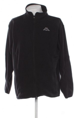 Мъжко поларено горнище Kappa, Размер XXL, Цвят Черен, Цена 29,65 €