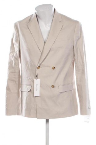 Férfi zakó Calvin Klein, Méret L, Szín Bézs, Ár 57 469 Ft