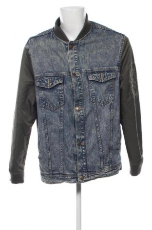 Ανδρικό μπουφάν Bershka, Μέγεθος L, Χρώμα Πολύχρωμο, Τιμή 17,10 €