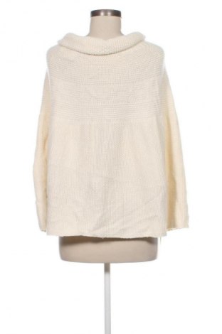 Poncho Cristina Mazzonetto, Größe M, Farbe Ecru, Preis 10,99 €