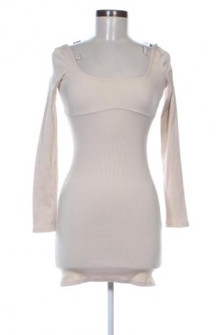 Sukienka Bershka, Rozmiar S, Kolor Beżowy, Cena 19,99 zł