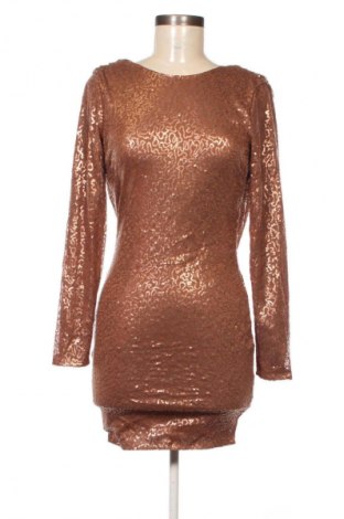 Šaty  Club L, Velikost XS, Barva Hnědá, Cena  339,00 Kč