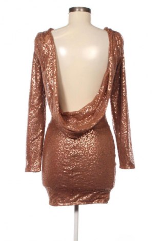Šaty  Club L, Velikost XS, Barva Hnědá, Cena  339,00 Kč