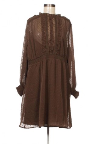Šaty  Guido Maria Kretschmer for About You, Velikost XXL, Barva Hnědá, Cena  929,00 Kč