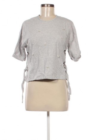 Γυναικεία μπλούζα Moodo, Μέγεθος S, Χρώμα Γκρί, Τιμή 1,99 €