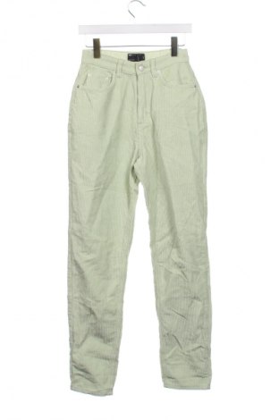 Γυναικείο κοτλέ παντελόνι ASOS, Μέγεθος XS, Χρώμα Πράσινο, Τιμή 1,99 €