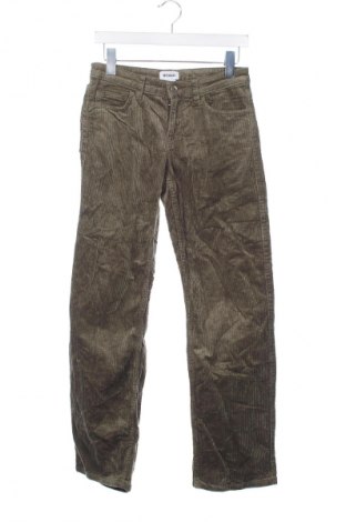 Pantaloni de velvet de femei Weekday, Mărime S, Culoare Verde, Preț 5,99 Lei