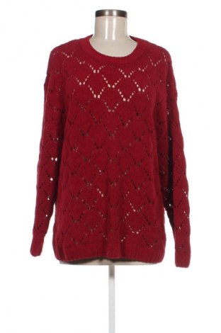 Damski sweter KappAhl, Rozmiar L, Kolor Czerwony, Cena 25,99 zł