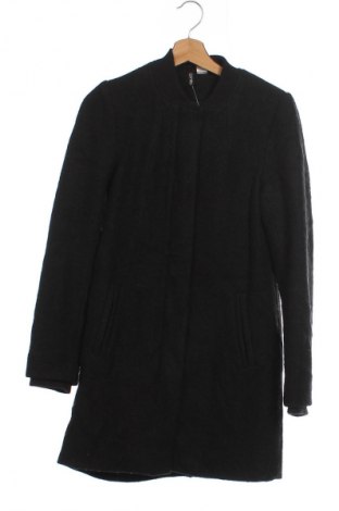 Damski płaszcz H&M Divided, Rozmiar XS, Kolor Czarny, Cena 73,99 zł