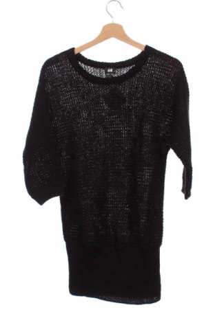 Детски пуловер H&M, Размер 12-13y/ 158-164 см, Цвят Черен, Цена 3,06 €