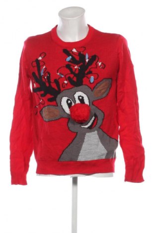 Herrenpullover Unbranded, Größe M, Farbe Rot, Preis € 12,99