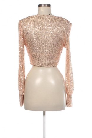 Dámská halenka Amisu, Velikost L, Barva Zlatistá, Cena  109,00 Kč