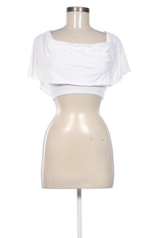 Bluzka damska Bershka, Rozmiar XS, Kolor ecru, Cena 31,99 zł