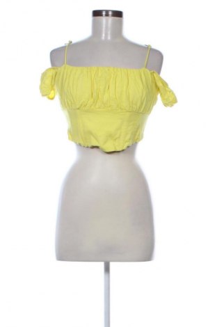 Damen Shirt Bershka, Größe M, Farbe Gelb, Preis 8,99 €