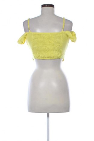 Damen Shirt Bershka, Größe M, Farbe Gelb, Preis 8,99 €