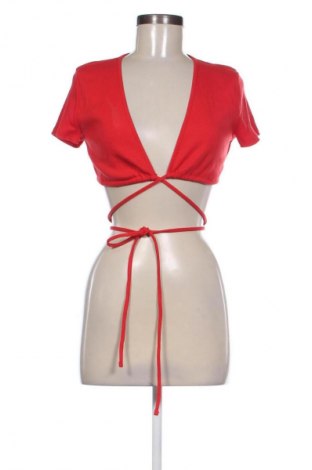 Bluzka damska H&M Divided, Rozmiar M, Kolor Czerwony, Cena 26,79 zł